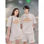 Bộ Thể Thao HM Đỏ Phối 5D Cao Cấp, Phong Cách Tay Lỡ UNISEX Cổ Tròn Cotton Khô Mềm, Mịn, Co Dãn 4 Chiề