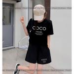 Bộ Thể Thao COCO Chất COTTON Thoáng Mát, Thời Trang Nam Nữ Thoải Mái Phong Cách TRẺ TRUNG